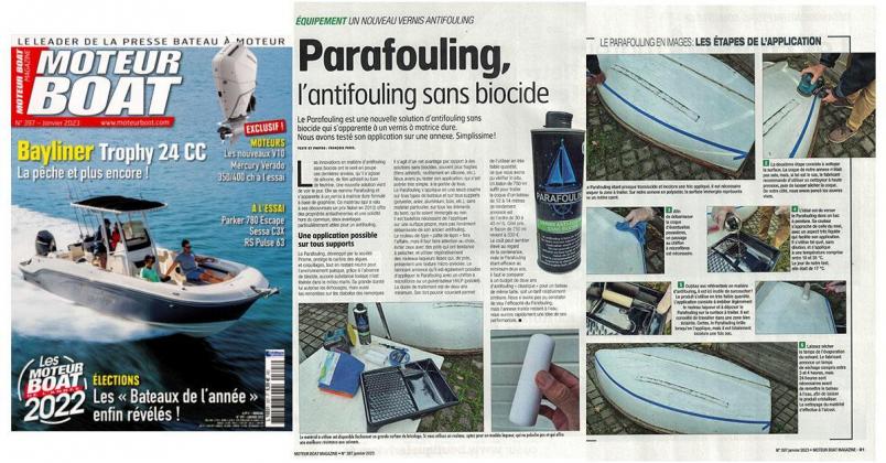 Moteur Boat Magazine : Parafouling, l'antifouling sans biocide