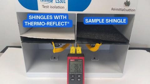 THERMO REFLECT® video: 2nd efficiency test